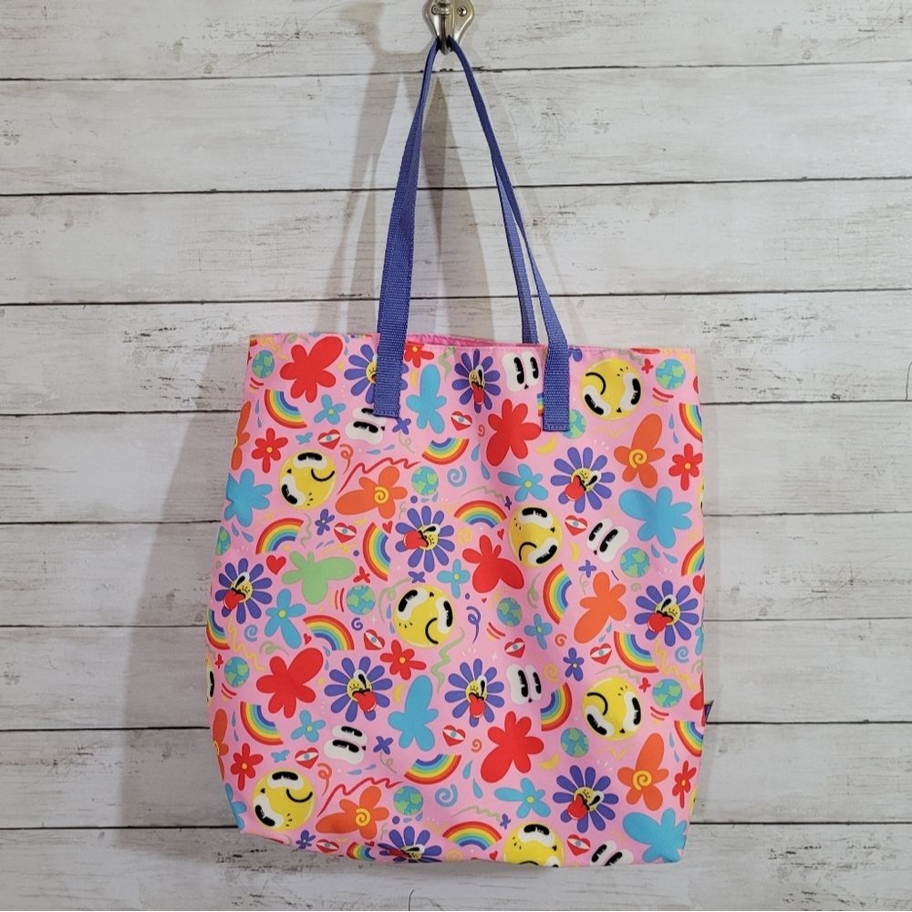 Estee Lauder Hattie Stewart Tote Bag Fun Print Beach Bag